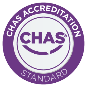 Heatpump installed to CHAS accreditation standards